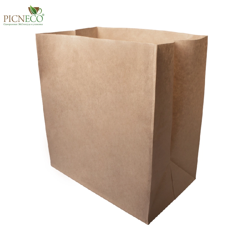 товар Крафт пакет с прямоугольным дном 320*200*340 мм, 80 г/м2 KPD132